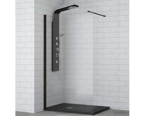 Душевая перегородка RGW Walk-in WA-002 B 80*195 профиль черный без поддона
