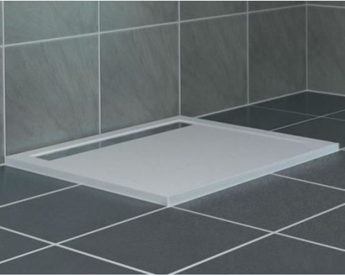 Душевой поддон RGW Stone Tray 90*90*2,5 квадратный белый с дизайн-решеткой