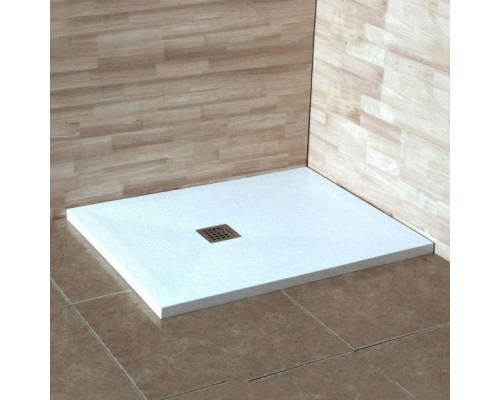 Душевой поддон RGW Stone Tray 90*170*3 прямоугольный белый с дизайн-решеткой