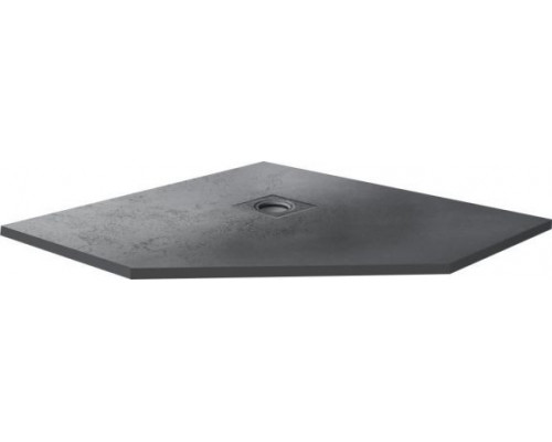 Душевой поддон RGW Stone Tray 100*100*3 пятиугольный графит