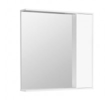 Зеркало-шкаф Aquaton Стоун 80 белый глянец R