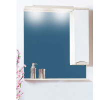 Зеркало-шкаф Бриклаер Токио 60 светлая лиственница/белый глянец R