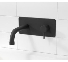 Смеситель RGW Shower Panels 21140545-04 для раковины скрытый монтаж черный матовый
