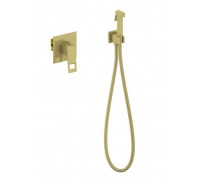 Гигиенический душ со смесителем Timo Briana 7189/03SM скрытый монтаж золото матовый