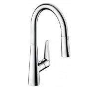 Смеситель Hansgrohe Talis S 72813000 для кухни выдвижной излив