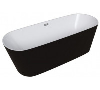 Акриловая ванна Grossman GR-2601 Black 170х70