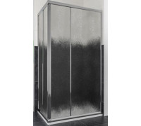 Душевой уголок RGW Classic 80*100*187,5 прямоугольный рифленое стекло с поддоном