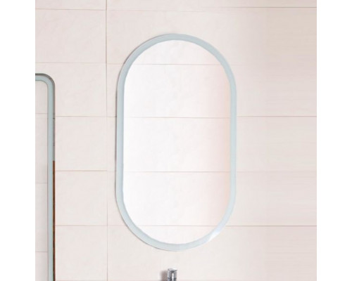 Зеркало Бриклаер Вега 55 c Led подсветкой, инфракрасный выключатель, овал