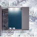 Зеркало-шкаф Бриклаер Кристалл 60 софт графит