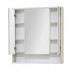 Зеркало-шкаф Aquaton Рико 80 белый глянец/ясень фабрик