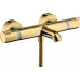 Термостат Hansgrohe Ecostat Comfort 13114990 для ванны и душа без душевых аксессуаров полированное золото