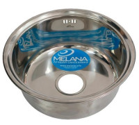Кухонная мойка Melana MLN-430 43*43 глянцевый хром