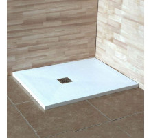 Душевой поддон RGW Stone Tray 80*170*3 прямоугольный белый с дизайн-решеткой