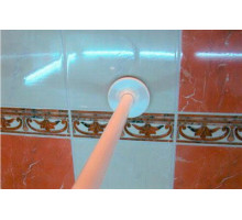 Карниз для ванны Г-образный 190*95 полимер белый глянец