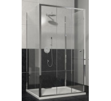 Душевой уголок RGW Classic CL-40 P 80*100*188,5 прозрачное стекло с поддоном