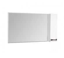Зеркало-шкаф Aquaton Диор 120 белый глянец R