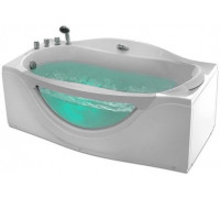 Акриловая ванна Gemy G9072 C L 171х92 со стеклянной стенкой