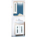 Комплект мебели Бриклаер Бали 60 светлая лиственница/белый глянец