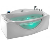 Гидромассажная ванна Gemy G9072 K R 171х92 со стеклянной стенкой