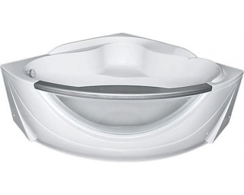 Акриловая ванна Aima Design Grand Luxe 155х155 с каркасом, панелью и стеклянной стенкой (комплект)
