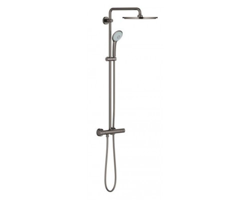 Душевая стойка Grohe Euphoria 310 26075A00 с термостатом темный графит глянец
