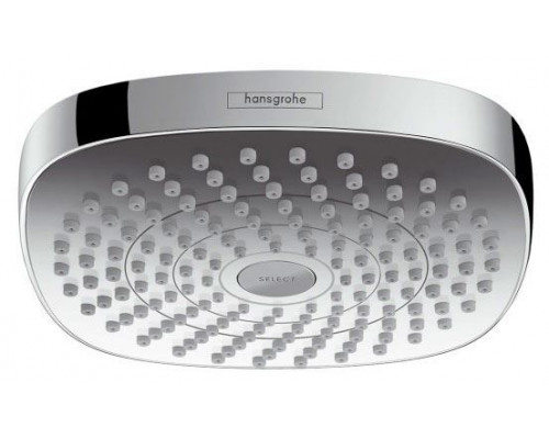 Верхний душ Hansgrohe Croma Select E 26524400 2 режима хром/белый