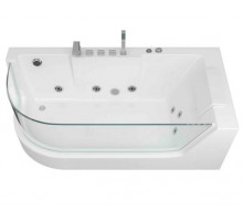 Гидромассажная ванна Grossman GR-17000-1R 170х80 со стеклянной стенкой