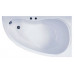 Акриловая ванна Bas Алегра 150х90 R без слива-перелива