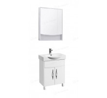 Комплект мебели Aquaton Инфинити 65Н белый глянец (зеркало-шкаф)