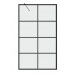 Шторка для ванны Grossman GR-105/80BLACK 80х150 L/R