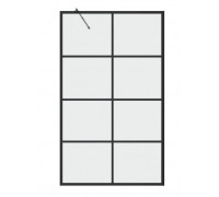 Шторка для ванны Grossman GR-105/100BLACK 100х150 L/R