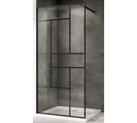 Душевая перегородка ABBER Immer Offen AG63090B Walk-in 90*214 L/R с поддоном 90*90*14
