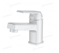 Смеситель OneLife P02-021w для раковины белый глянец