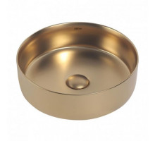 Накладная раковина ABBER Bequem AC2108MMG золото матовое 36*36