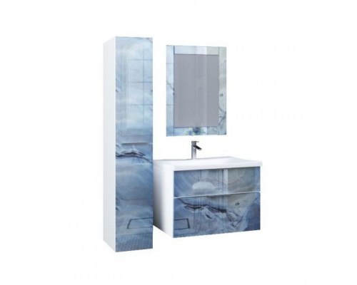 Комплект мебели MarkaOne Idalgo 75П blue marble