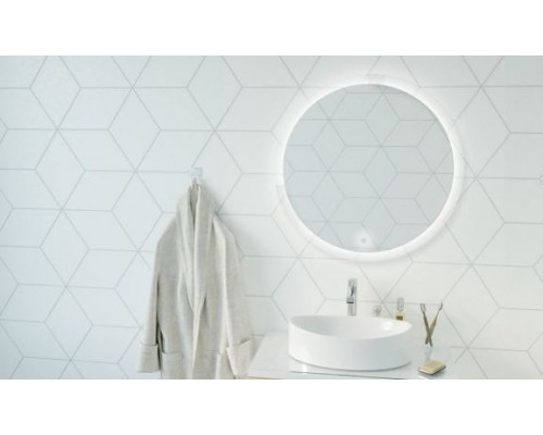 Зеркало 1Marka Amour 80 круглое с Led подсветкой и сенсорным выключателем