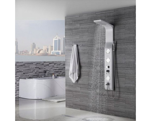 Душевая панель RGW Shower Panels 21140101-03 белая с изливом