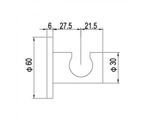 Держатель для душевой лейки RGW Shower Panels 21140685-01