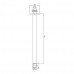 Душевой кронштейн RGW Shower Panels 21140431-01 хром
