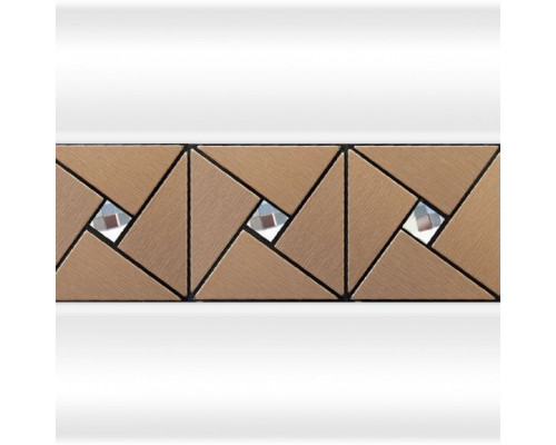 Декоративная вертикальная вставка Vannesa "Арт-мозаика" Ирма 149х96 на фронтальную панель (на выбор по фото) - заказывается 2 полоски