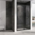 Душевая дверь в нишу ABBER Schwarzer Diamant AG30100B5 100*209 L/R с поддоном 100*80*14