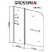 Шторка на ванну Grossman GR-101/1 110*150 L/R