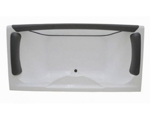 Акриловая ванна Aima Design Dolce Vita 180х80 со стеклянной стенкой и каркасом