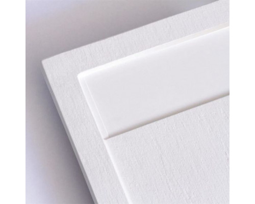 Душевой поддон RGW Stone Tray 80*80*2,5 квадратный белый с дизайн-решеткой