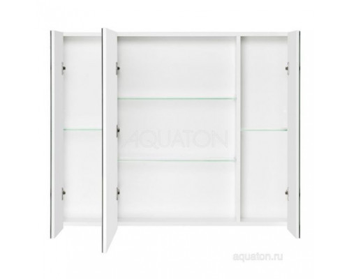 Зеркало-шкаф Aquaton Беверли 100 белый глянец