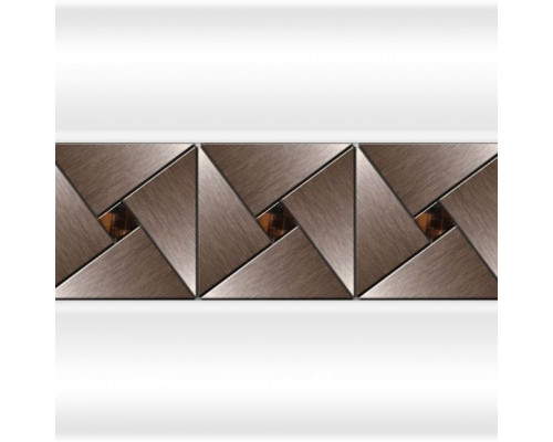 Декоративная вертикальная вставка Vannesa "Арт-мозаика" София на фронтальную панель (на выбор по фото) - заказывается 2 полоски