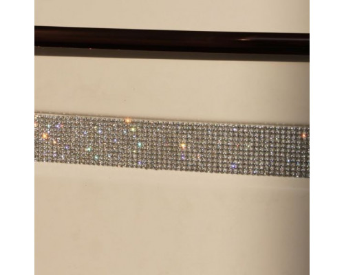 Декоративная горизонтальная вставка Vannesa "Кристаллы Swarovski" Монти на боковую длинную панель (на выбор по фото)