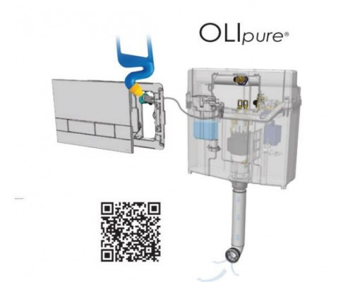 Система инсталляции для унитазов Oli Oli 120 Plus Olipure механическая
