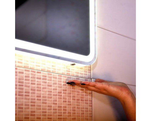 Зеркало Бриклаер Эстель-1 120 с Led подсветкой, инфракрасный выключатель