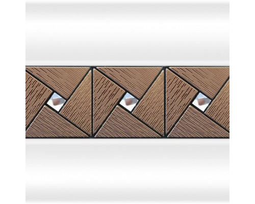 Декоративная вертикальная вставка Vannesa "Арт-мозаика" Ирма 169х110 на фронтальную панель (на выбор по фото) - заказывается 2 полоски